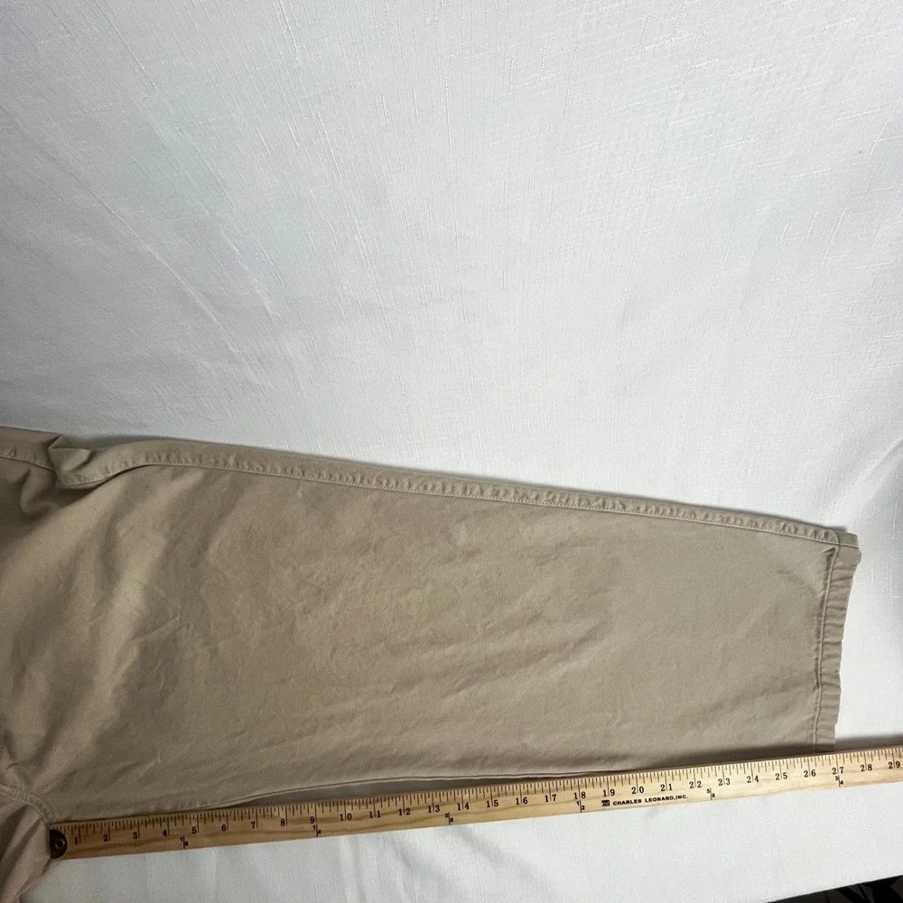 Ermenegildo Zegna Chino‎ Pants 37x27 (IT 40) Beige Cotton Italy Luxury